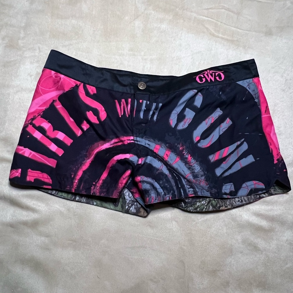 Reversible board shorts